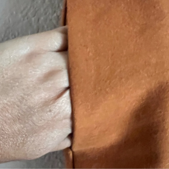 Boden A-Line Embroidered Brown Mini Skirt with Pockets Size US 6 - Picture 6 of 7